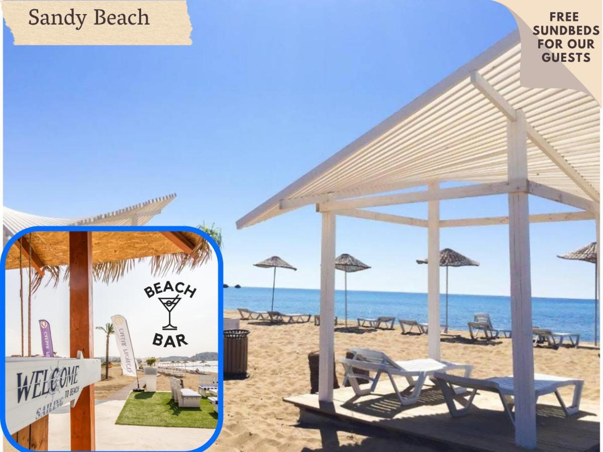 Luxury Sea View Two Bedroom Apartment In Caesar Resort & Spa, Long Beach Perivolia tou Trikomou Exterior foto